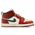 Jordan 1 Mid - Pre School Shoes Sail-Pure Platinum