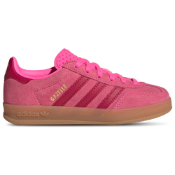 voorschools Schoenen - adidas Gazelle - Lucid Pink-Team Victory Red-Gold Met