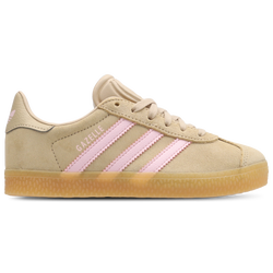 Pre School Shoes - adidas Gazelle - Magic Beige-Magic Beige-Clear Pink