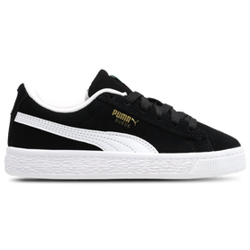 Suede - Pre School - Black / White