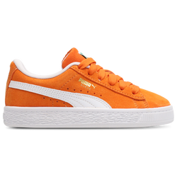 Scuola materna Scarpe - Puma Suede - Rickie Orange-White