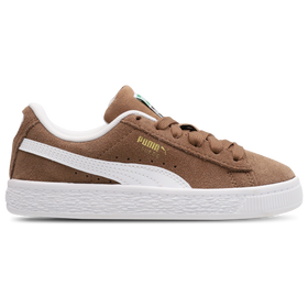 Suede - Pre School - Haute Coffee / White