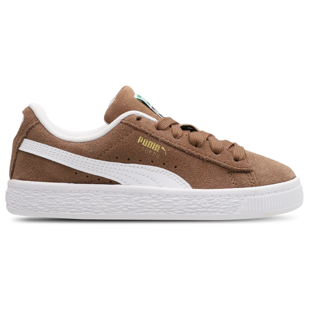 Puma Suede Kinder Sneaker - Braun - Größe 34.5 - Wildleder