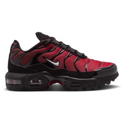 Pre School Shoes - Nike Air Max Plus Fl - Tough Red-Grey Fog-Black