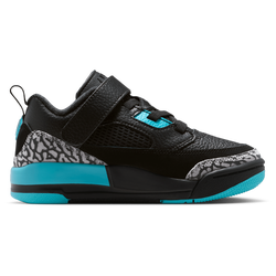 Pre School Shoes - Jordan Spizike Low - Black-Gamma Blue