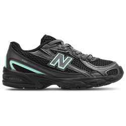 Pre School Shoes - New Balance 740 - Black-Bright Mint