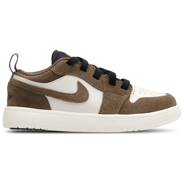 Jordan AJ1 Low Toddler Trainers - Brown