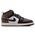 Jordan Aj1 Mid - Pre School Shoes Black-Phantom-Palomino