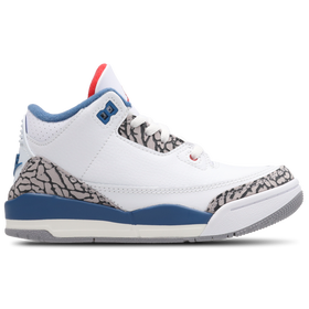 AJ3 Retro - Pre School - White / Varsity Red / True Blue
