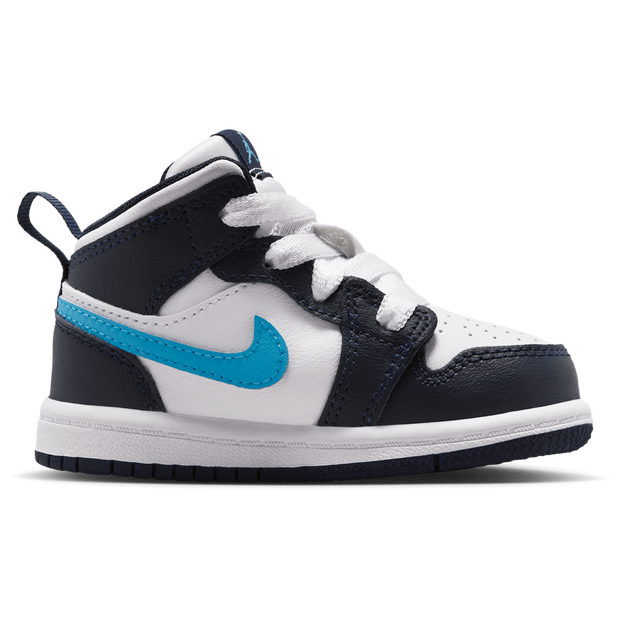 Jordan Air Jordan 1 herensneaker zwart en roze