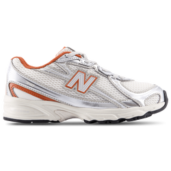 Vorschule Schuhe - New Balance 740 Bungee Lace - Silver Metallic-Cinnamon