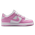 Nike Dunk Low - Maternelle Chaussures White-Pink Rise-White