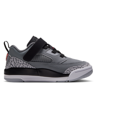 Pre School Shoes - Jordan Spizike Low - Cool Grey-University Red-Black