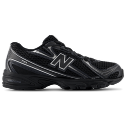 Maternelle Chaussures - New Balance 740 Bungee Lace - Black-Silver Metallic