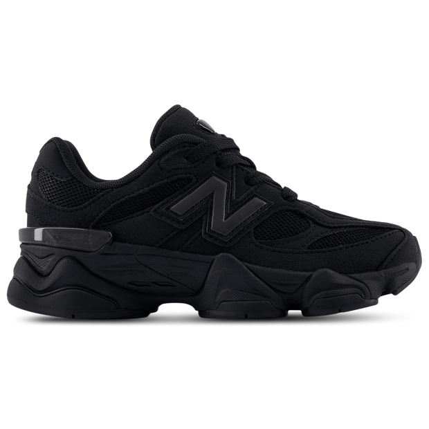 New Balance 9060 Lace, Kids Black Leather School Shoes  Pre-School,  Size 10