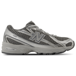 Pre School Shoes - New Balance 740 Bungee Lace - Harbor Grey-Silver Metallic