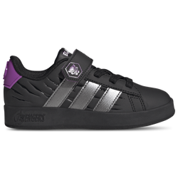 Pre escolar Zapatillas - adidas Marvel Avengers Grand Court - Core Black-Iron Metallic