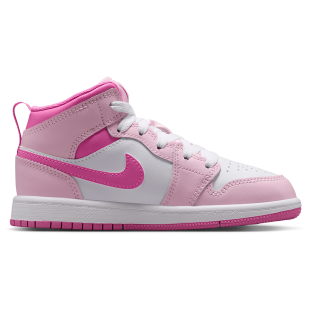 Jordan Aj1 Mid, Kids Red Mesh Shoes   Pre-School,  Size 11