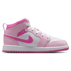 Scuola materna Scarpe - Jordan Aj1 Mid - Pink Foam-China Rose