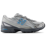 Dark Silver Metallic-Fan Blue
