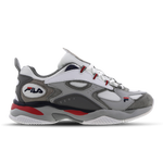 White-High Rise Grey-Fila Navy