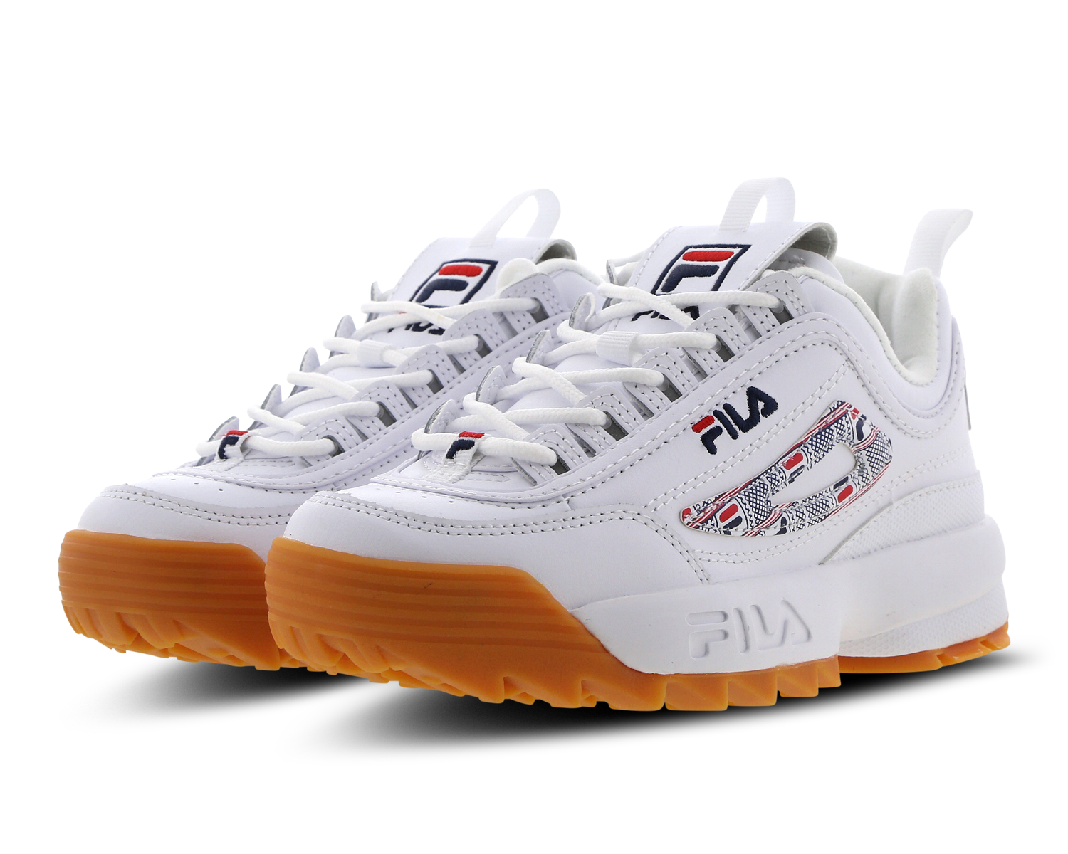 orange fila disruptor ii