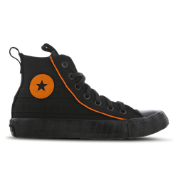 Grade School Shoes - Converse UNT1TL3D - Black-Black-Orange