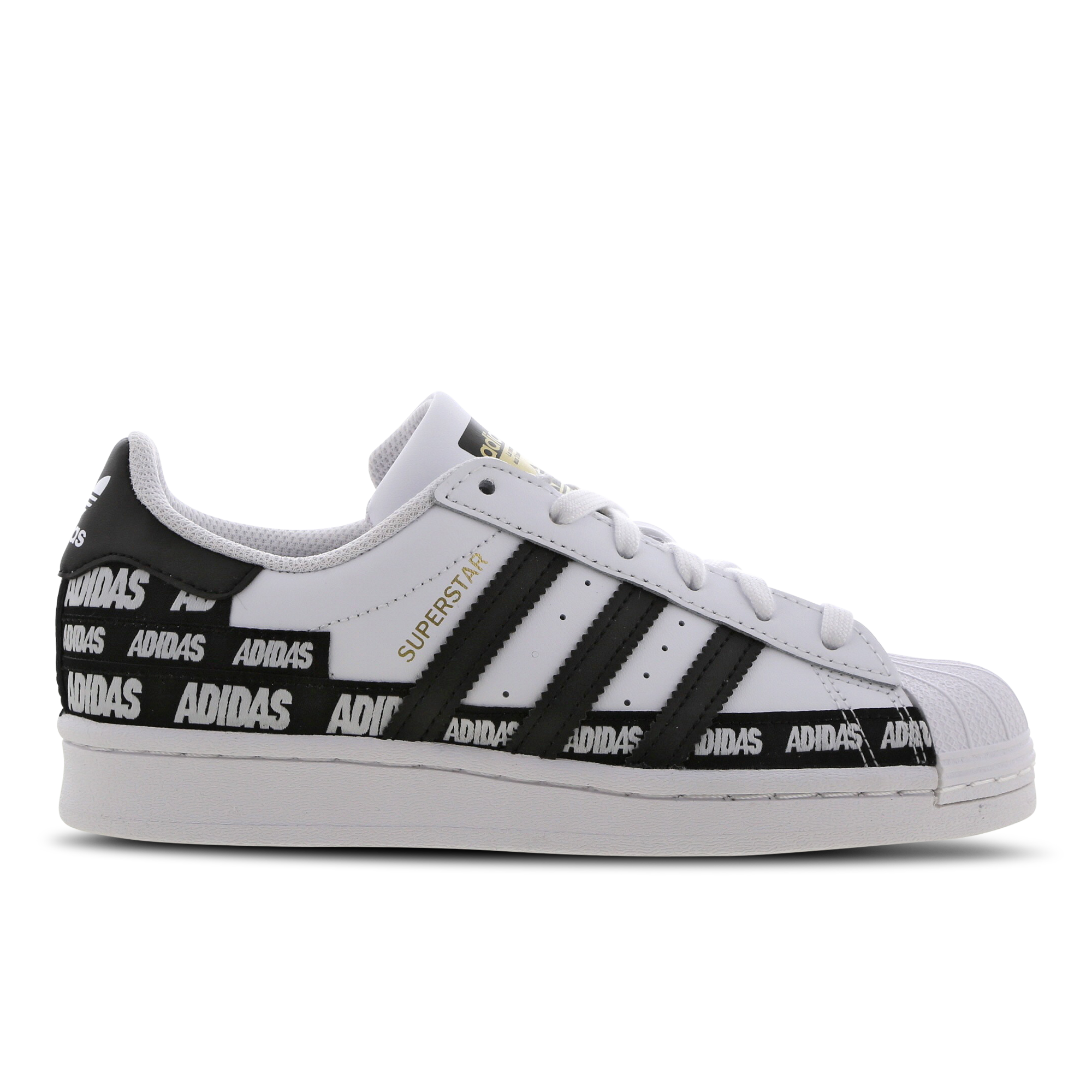 white adidas grade school