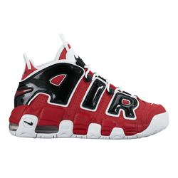 Grade School Shoes - Nike Max Uptempo - Varsity Red-White-Black