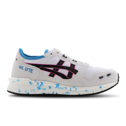 Grade School Shoes - Asics Hypergel Lyte - White-Black-Hot Pink