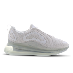 Grade School Shoes - Nike Air Max 720 - White-White-Metailic Platinum