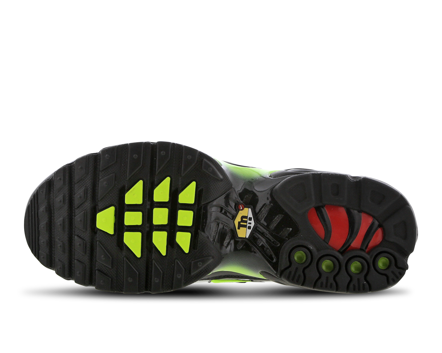 nike tuned 1 grade school shoes black and white