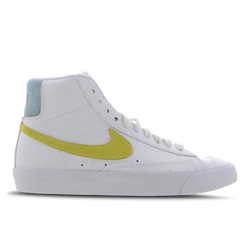 Grade School Shoes - Nike Blazer - White-Light Zitron-Glacier Blue