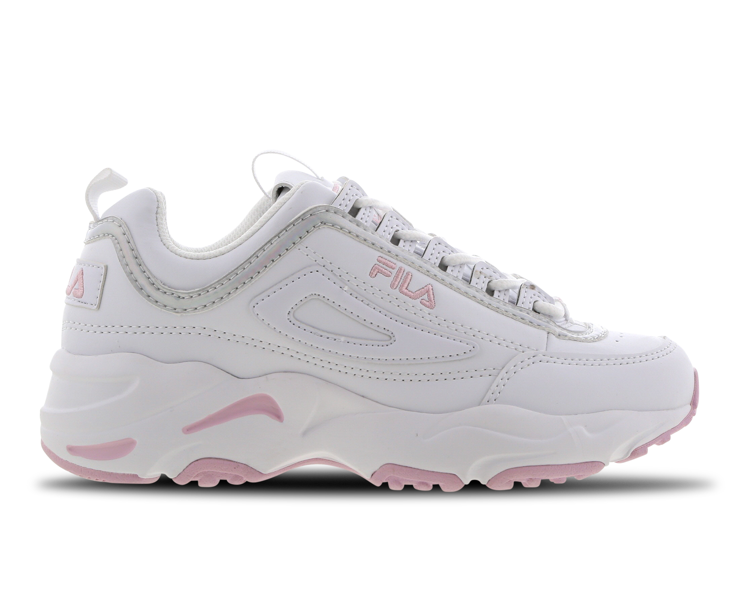 fila ray trainers white heavenly pink purple exclusive