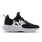 Black-Black-White- C-NK PRESTO REACT BLK WHT