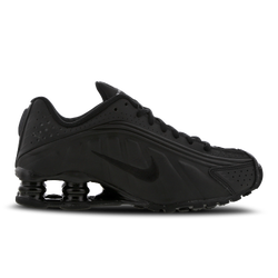 Grade School Shoes - Nike Shox R4 - Black-Black-Black