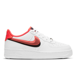 White-Bright Crimson-Black