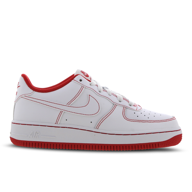 Nike Air Force 1 Grade School Shoes White Leather Size 4 Foot Locker Nike De