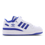 adidas Forum Low - Grade School Shoes Ftwr White-Team Royal Blue