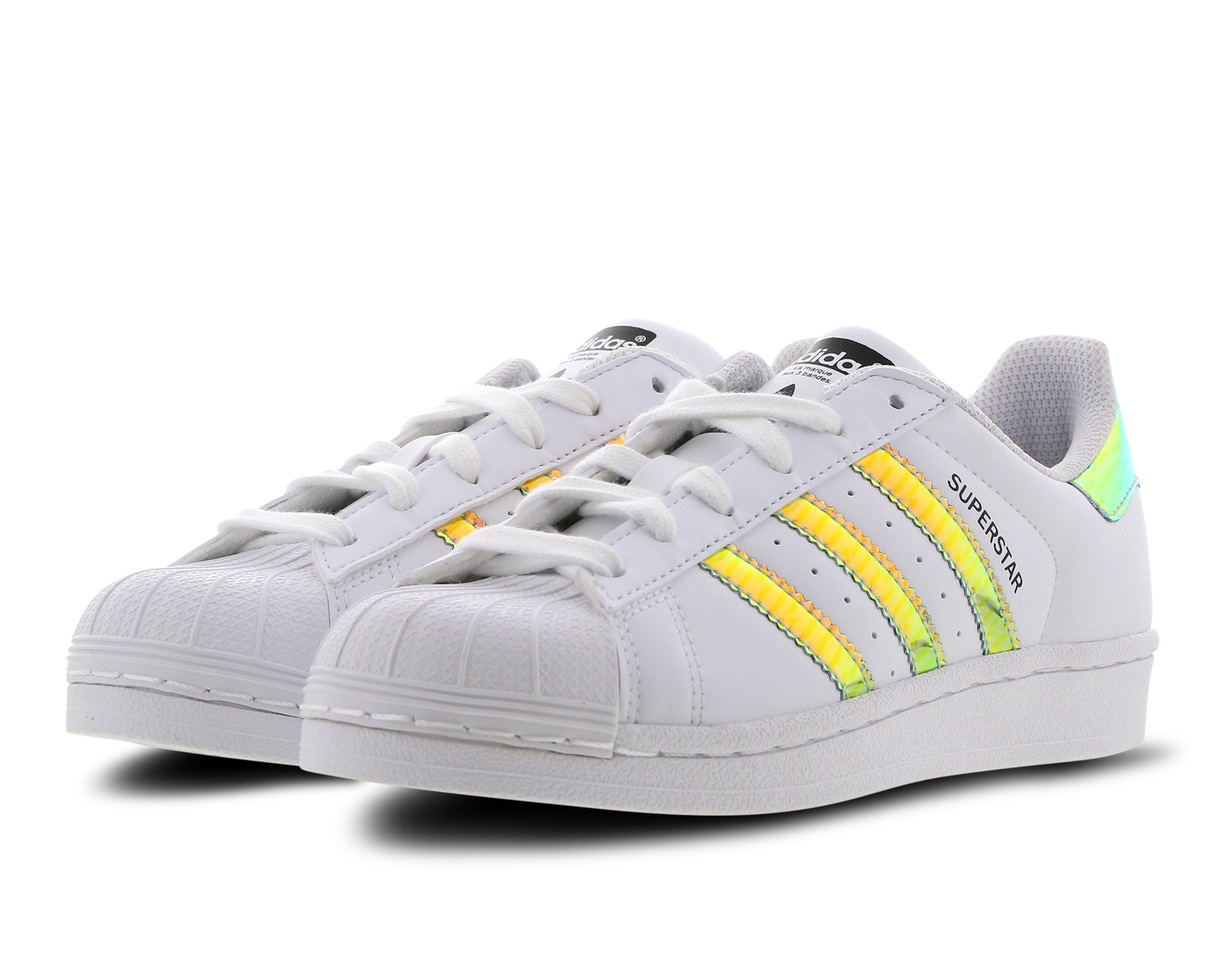 all white shell toe adidas grade school