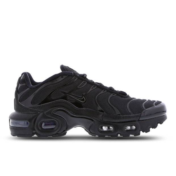 Nike Tuned 1 - Grade School Shoes - Black - Leather, Synthetics ...