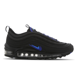 Grade School Shoes - Nike Air Max 97 - Black-Blue-Black