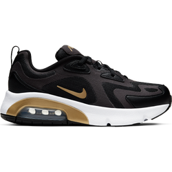 Grade School Shoes - Nike Air Max 200 - Black-Gold-Anthracite