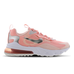 Coral-Silver-White- C-NK AM 270 REACT CORAL/SIL/WHT