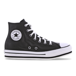 Grade School Shoes - Converse CTAS EVA Lift Platform High - Black-White-Black