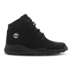 Grade School Boots - Timberland Brooklyn Hiker - Black-Black-Black