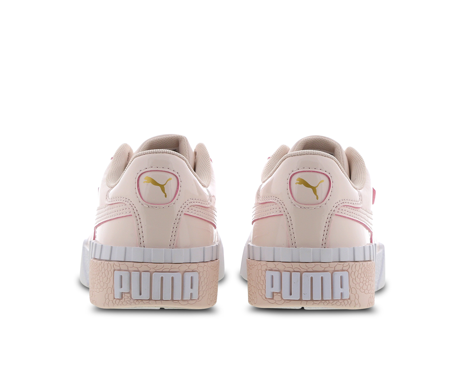 puma cali patent white