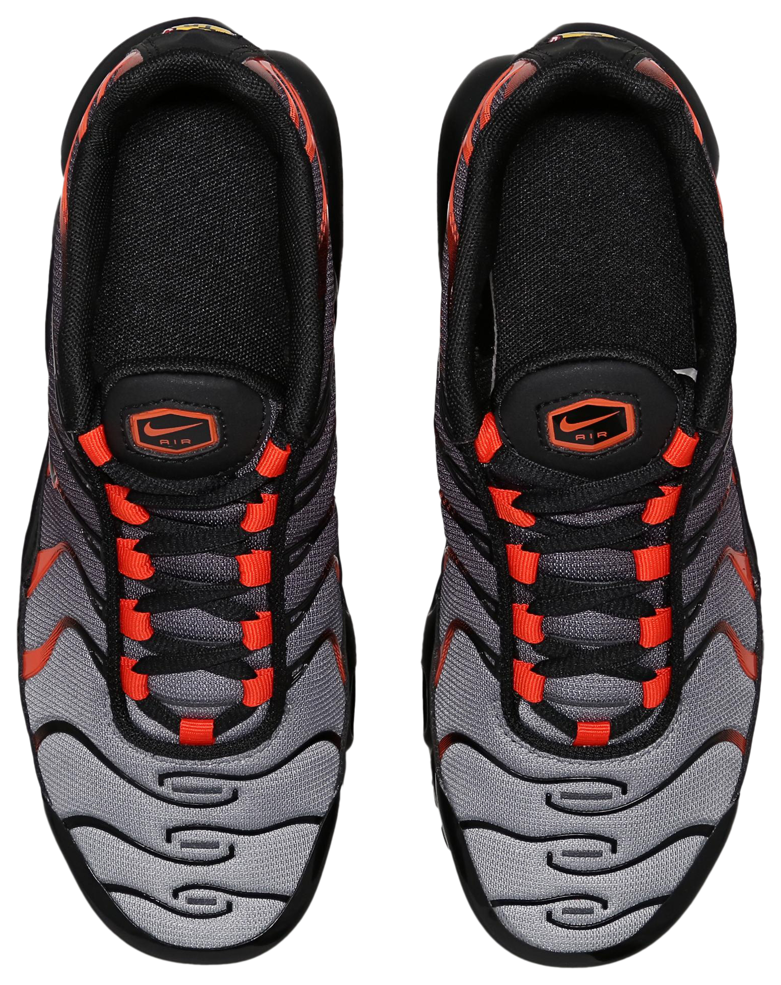 nike tuned 1 grade school shoes black and white