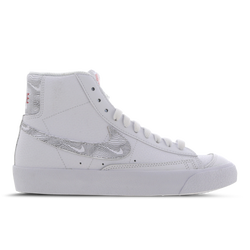 Grade School Shoes - Nike Blazer - White-University Red-Black