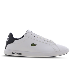 Grade School Shoes - Lacoste Graduate - White-Navy